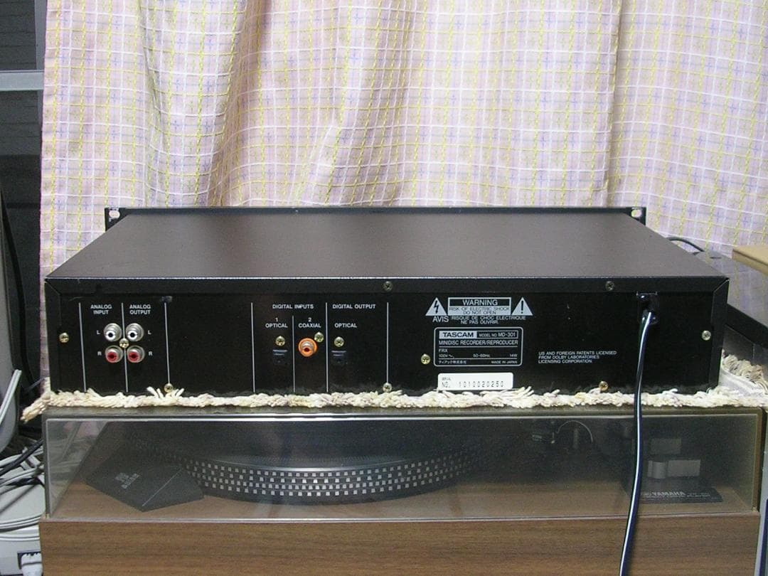 Tascam MD-301 業務用MDデッキ本体のみ