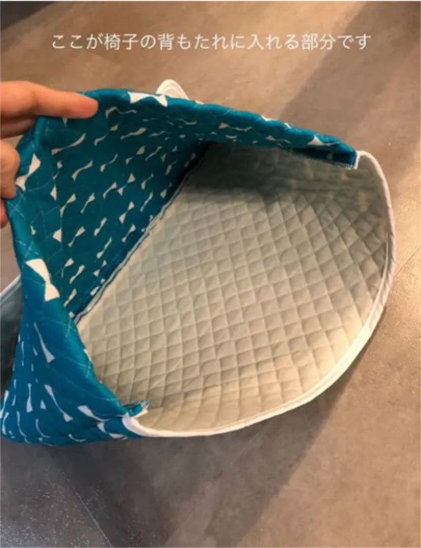 防災頭巾カバーの使い方