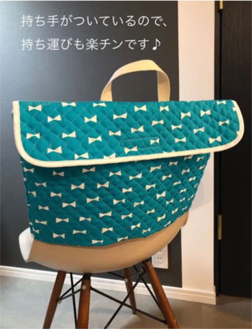 防災頭巾カバーの使い方