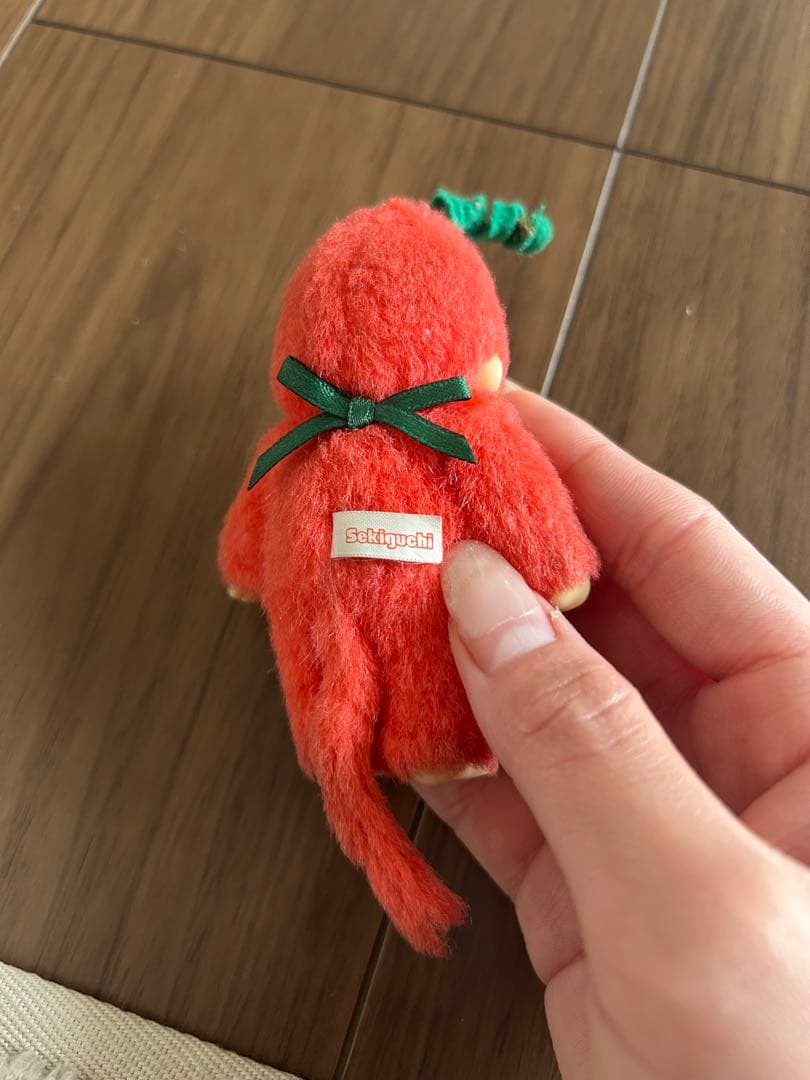 【ご当地レア熊本】モンチッチ ご当地くまもとスイカ模様 すいかぬいぐるみ