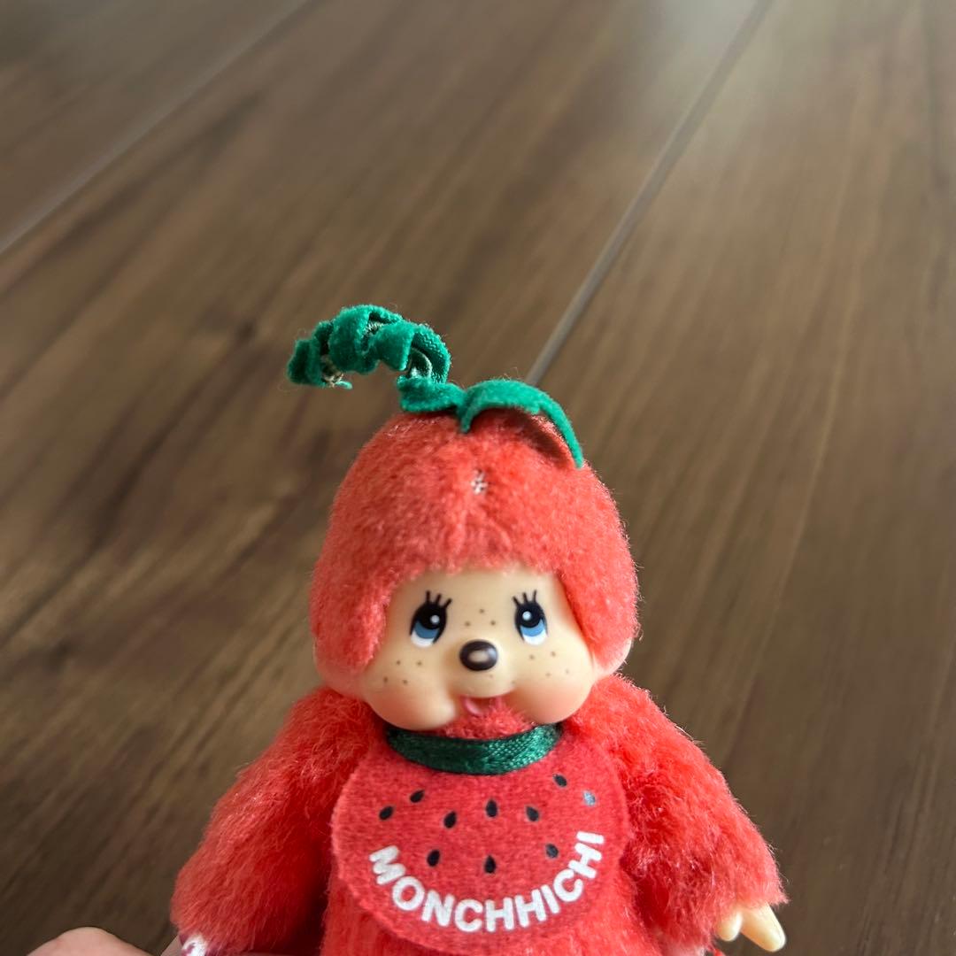 【ご当地レア熊本】モンチッチ ご当地くまもとスイカ模様 すいかぬいぐるみ