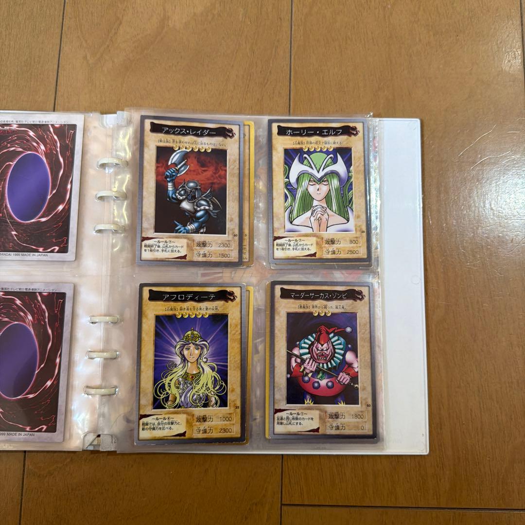 遊戯王コレクションアルバム バンダイ遊戯王カード40枚