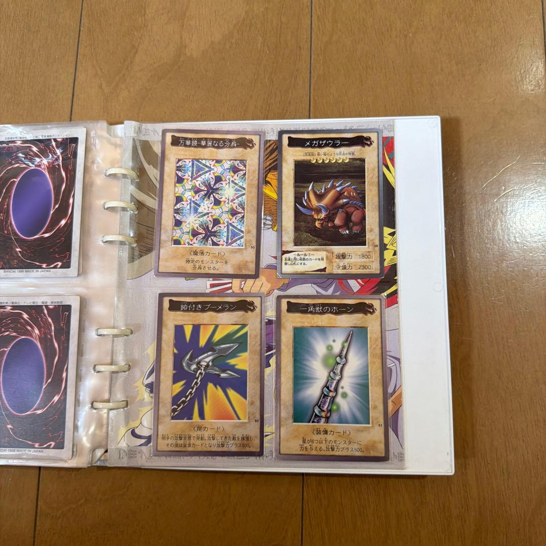 遊戯王コレクションアルバム バンダイ遊戯王カード40枚