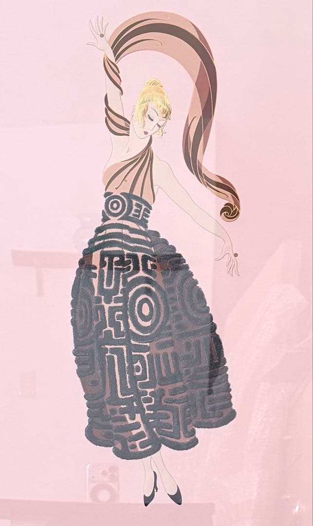 エルテ　ERTE 79/300 フラメンコ シルクスクリーンアートサイン入り