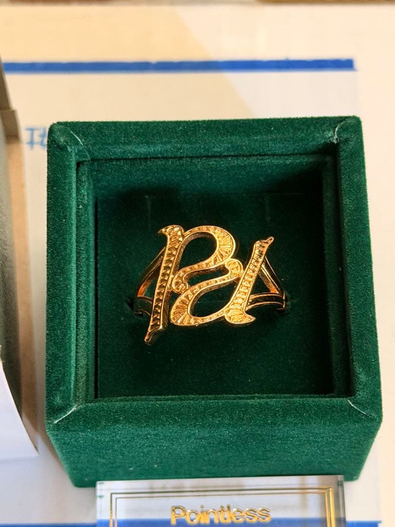 Pointless Journey PJ RING GOLDサイズ22