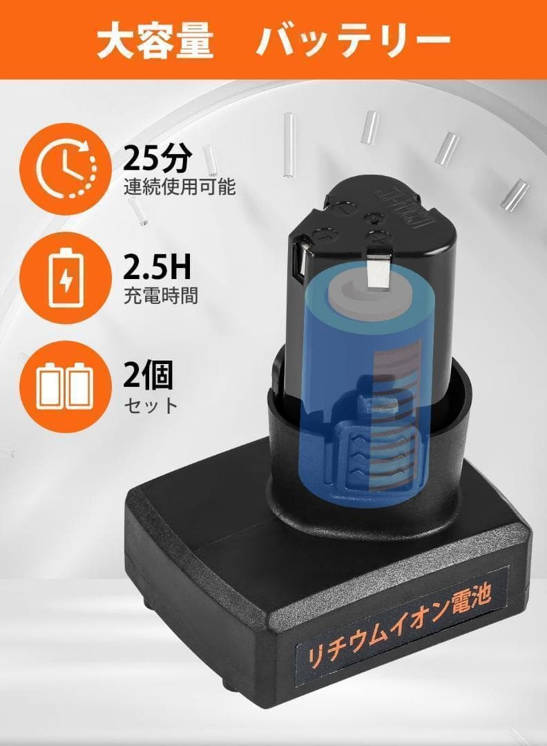 高圧洗浄機 コードレス洗浄機【2024年増圧版 6Mpa最大吐出圧力】充電式