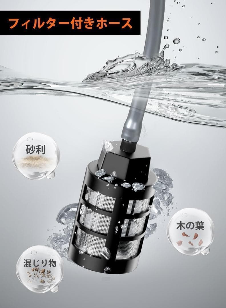 高圧洗浄機 コードレス洗浄機【2024年増圧版 6Mpa最大吐出圧力】充電式