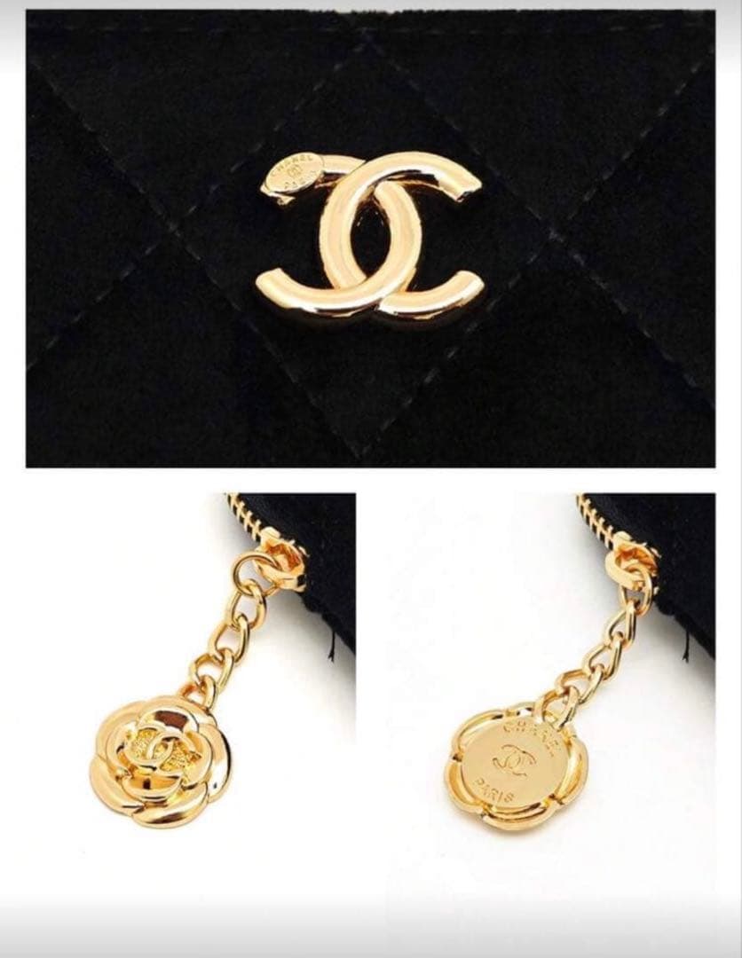 [新品]CHANELシャネル　メイクアップポーチノベルティ