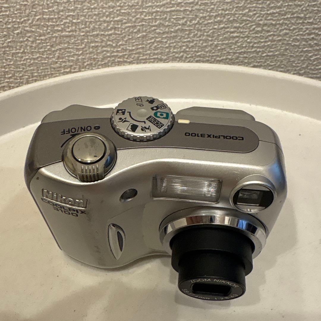 動作確認済み ニコン COOLPIX 3100 オールドコンデジ デジカメ