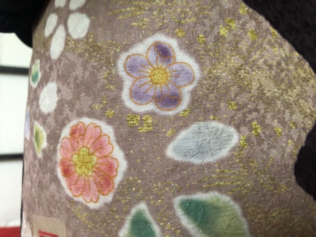 一閑張り　一閑張りバック　蹴鞠猫 歌川国芳　正絹　猫