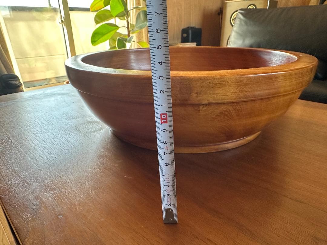 蕎麦道具　こね鉢　栃材　40センチ