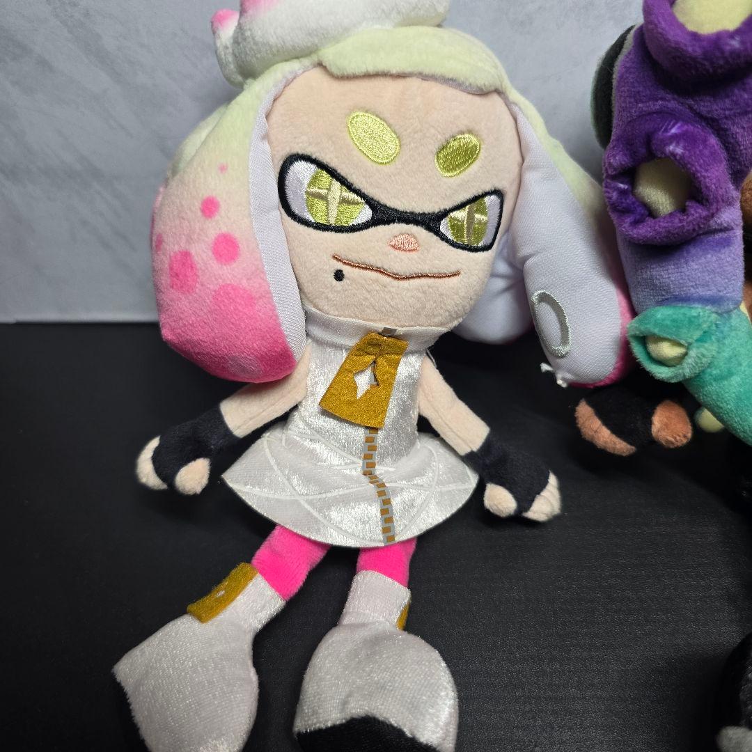 スプラトゥーン　イイダ&ヒメ　テンタクルズ　ぬいぐるみ S　2体セット