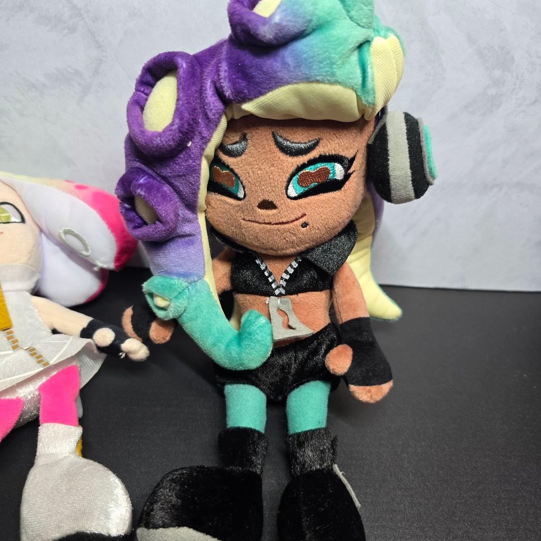 スプラトゥーン　イイダ&ヒメ　テンタクルズ　ぬいぐるみ S　2体セット