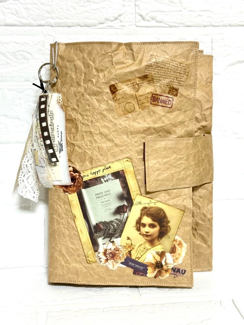 おすそ分けファイル　コラージュ素材収納　クラフトファイル