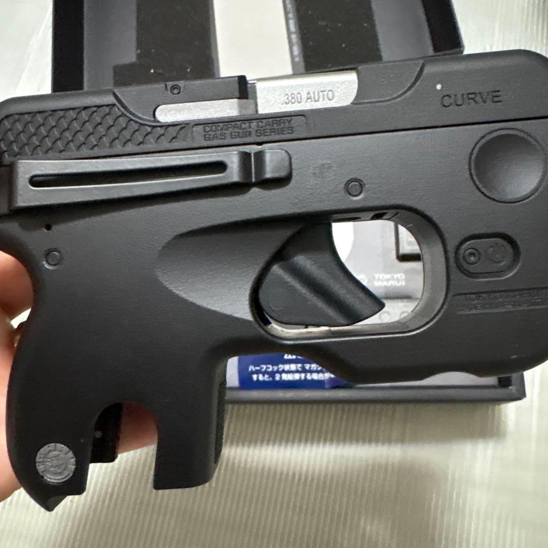 ガスガン　CURVE カーヴ　ストックに如何ですか　新品未使用　試し撃ちのみ