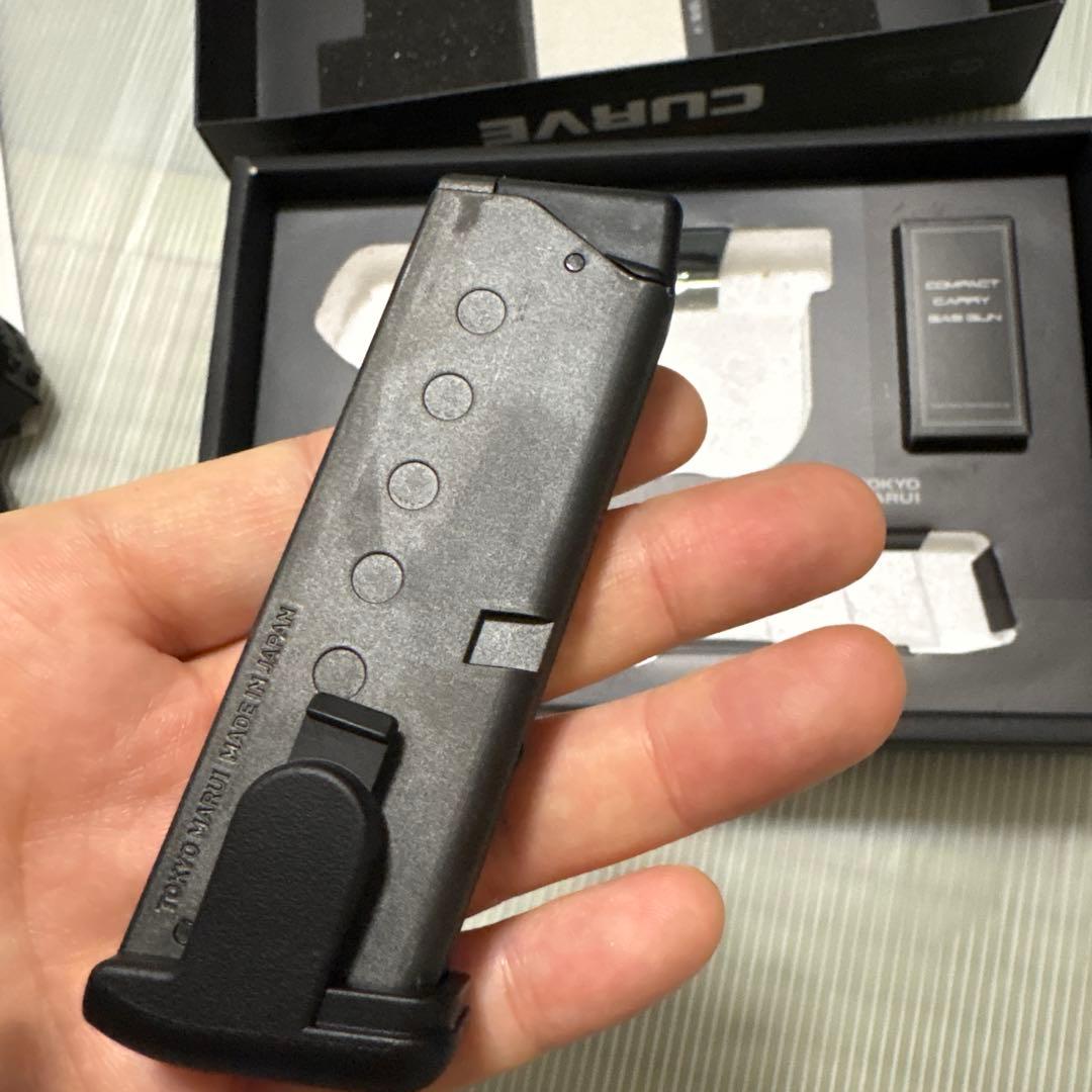 ガスガン　CURVE カーヴ　ストックに如何ですか　新品未使用　試し撃ちのみ