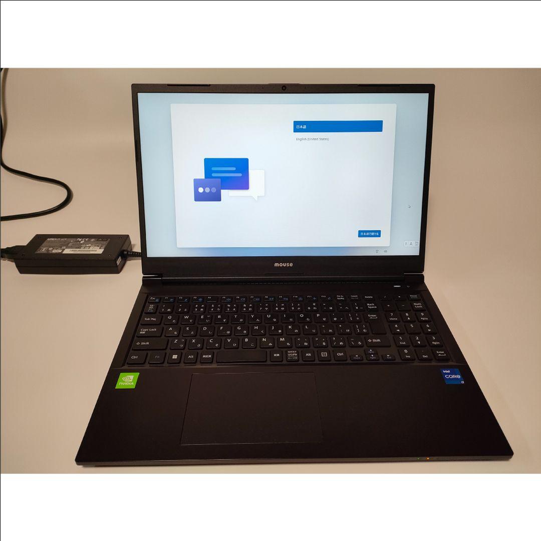 値下mouseノートパソコン32G K5-I7GM5BK-A15.6型Win11
