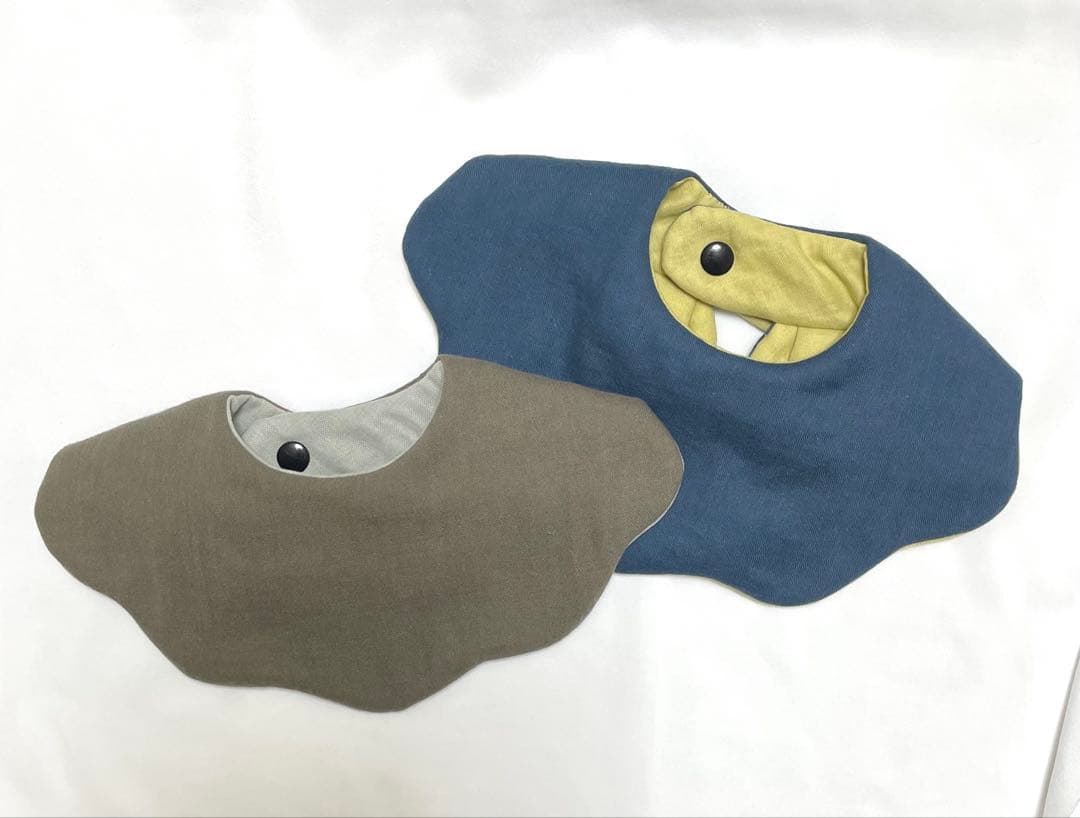 クマさんお耳のスタイ２枚set ハンドメイド