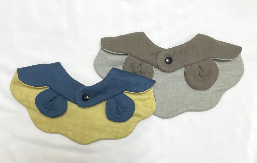 クマさんお耳のスタイ２枚set ハンドメイド