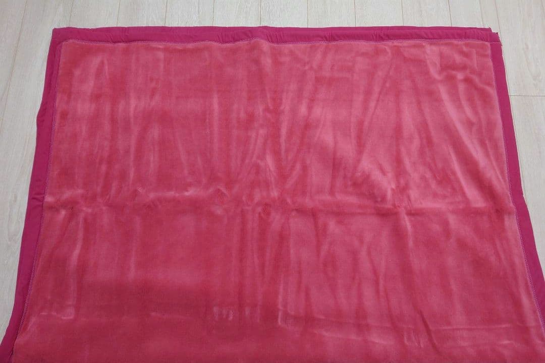 ハナエモリ　森英恵　マイヤー毛布　2枚合わせ　毛布　西川