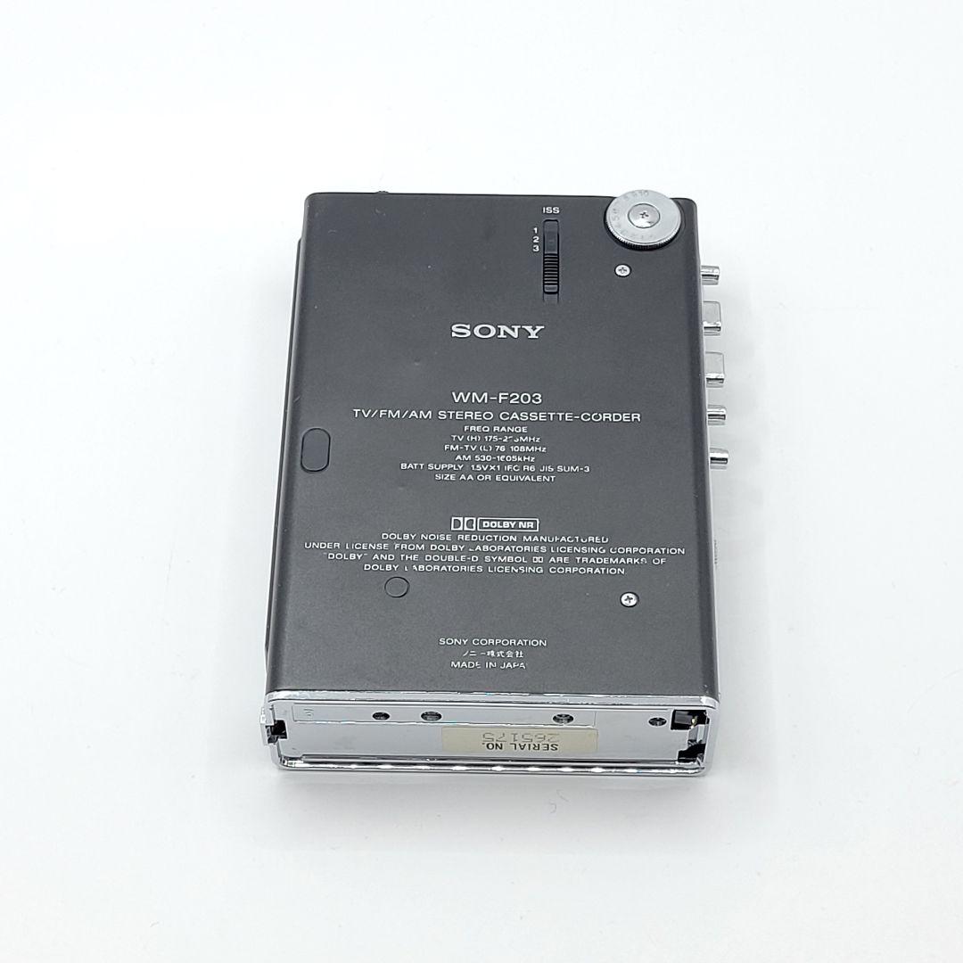 SONY カセットウォークマン WM-F203