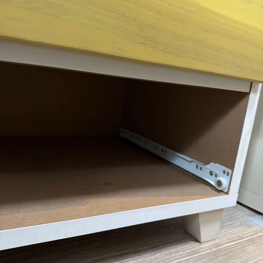 ニトリ　NITORI 木製　カラフルチェスト