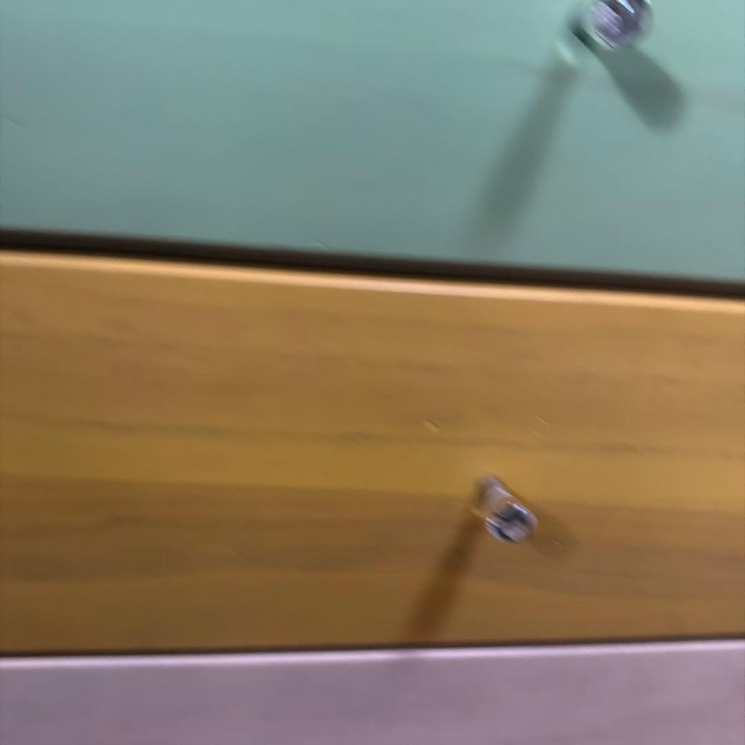 ニトリ　NITORI 木製　カラフルチェスト