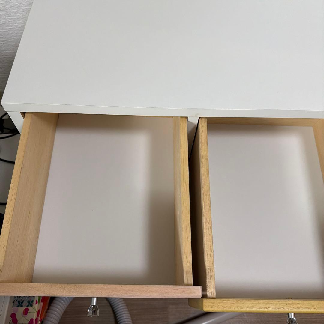 ニトリ　NITORI 木製　カラフルチェスト