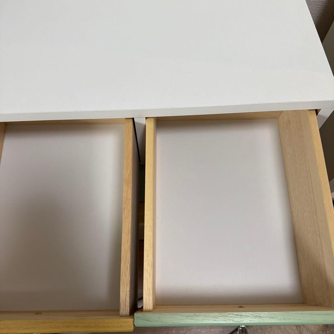 ニトリ　NITORI 木製　カラフルチェスト