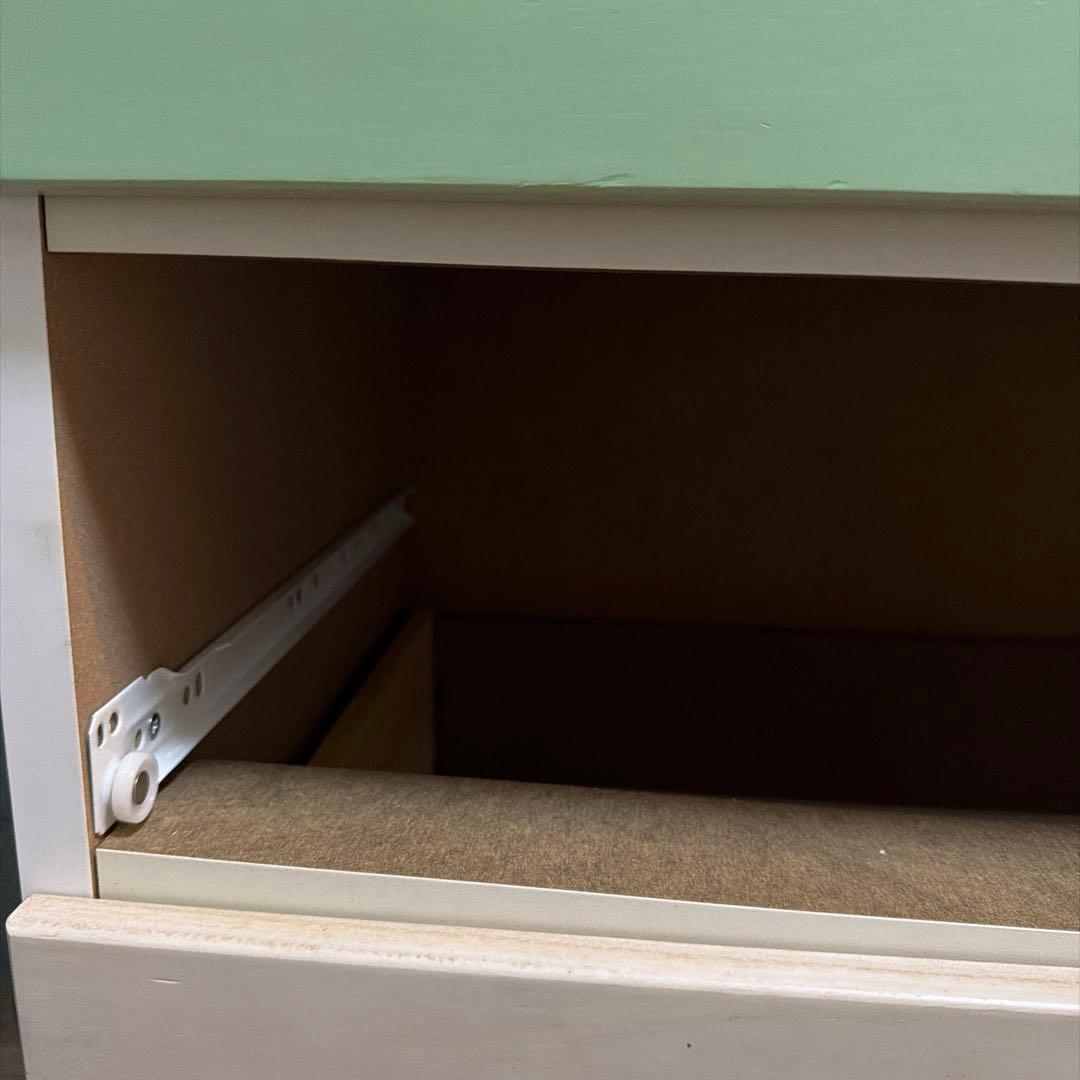 ニトリ　NITORI 木製　カラフルチェスト