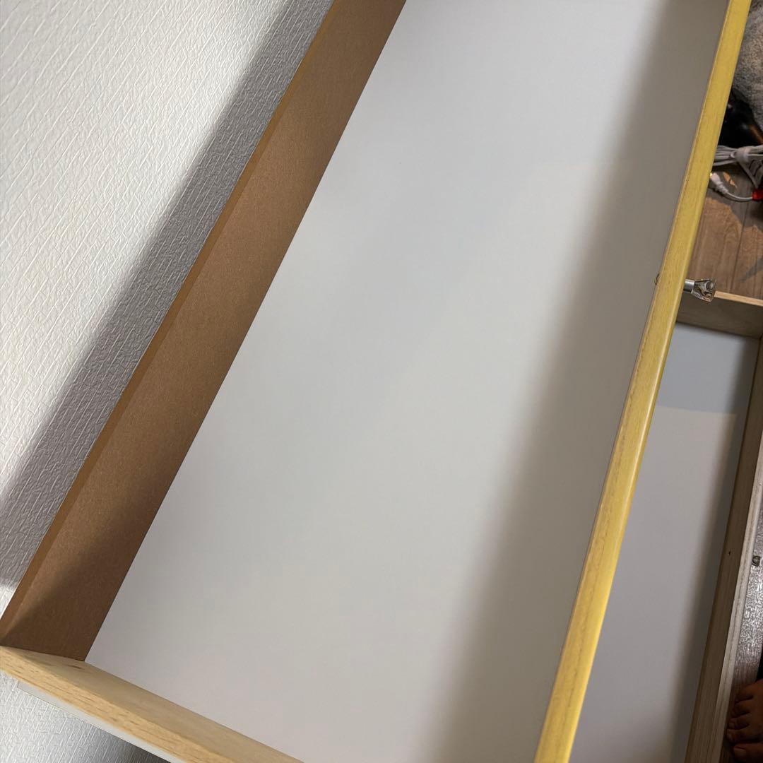 ニトリ　NITORI 木製　カラフルチェスト