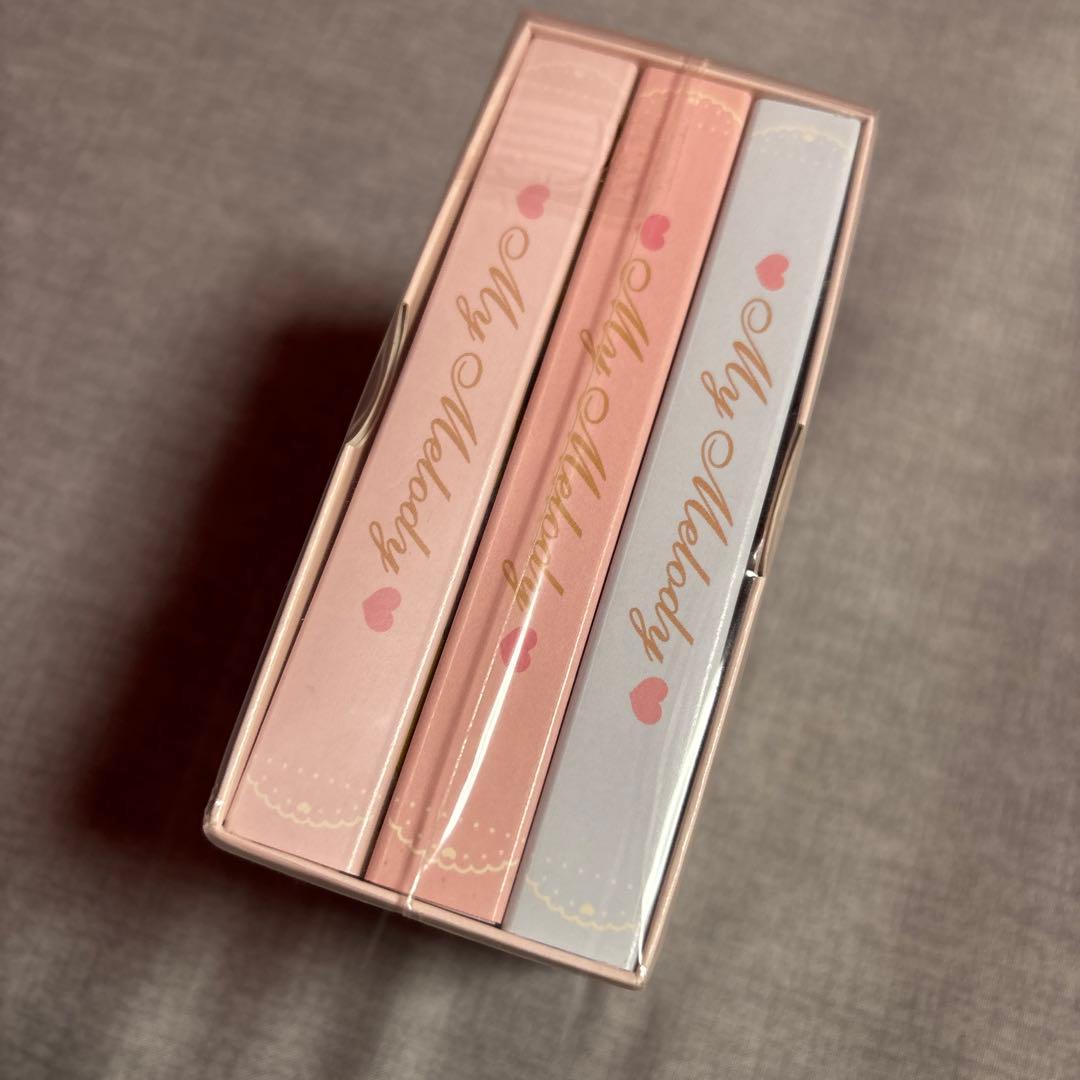 【匿名配送】マイメロ ブック型ミニメモ3冊セット　未開封