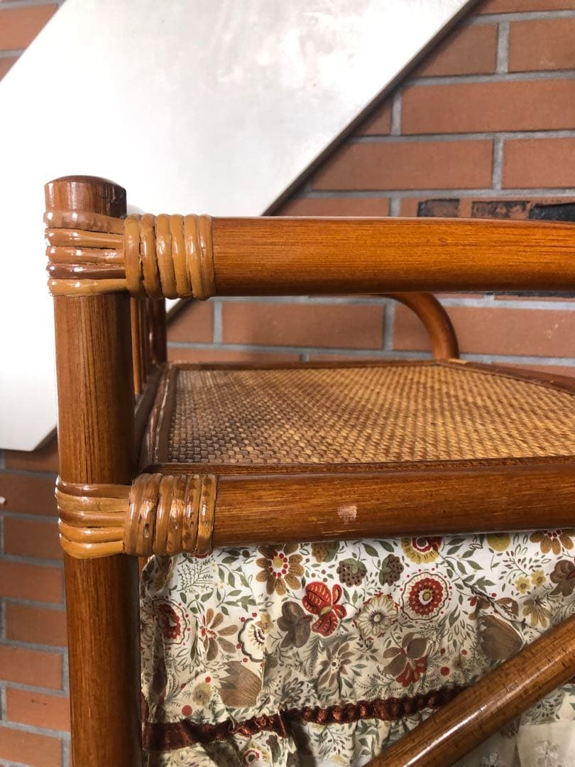 g ラタン　チェスト　レトロポップ　KAZAMA ランジェリーボックス　収納家具