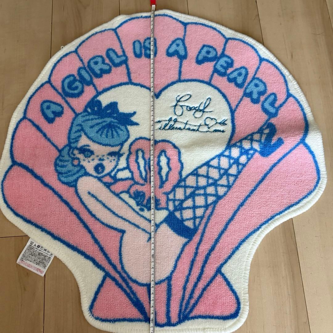 【値下げ中】foxy illustrations バスマット　限定アイテム