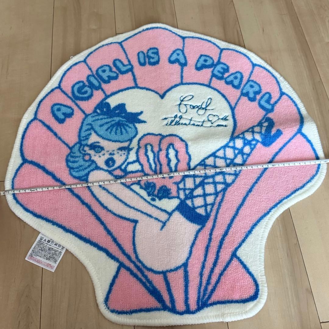 【値下げ中】foxy illustrations バスマット　限定アイテム