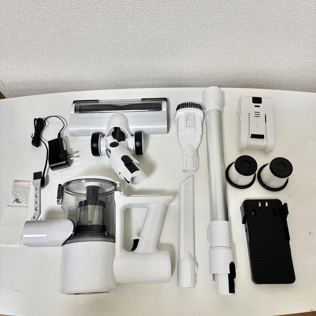 掃除機 コードレス　自動式吸引力AI　70000pa　強力吸引力　LEDライト