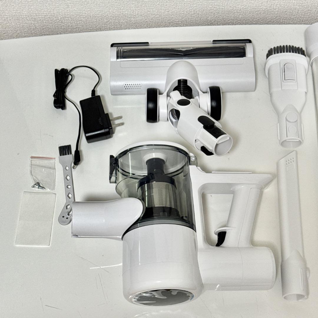 掃除機 コードレス　自動式吸引力AI　70000pa　強力吸引力　LEDライト