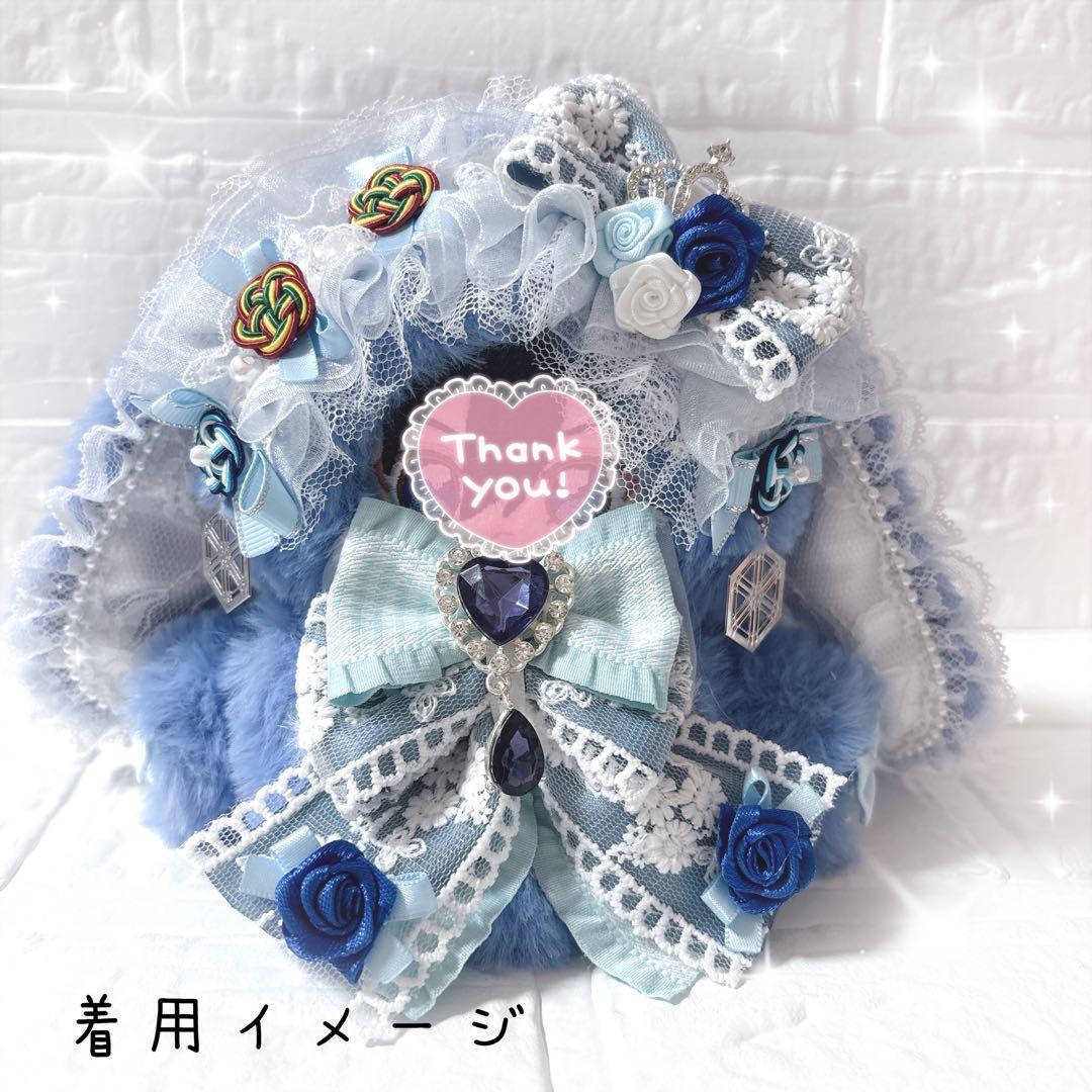 ぬい服着ぐるみ♡いつぬい　垂れ耳おすわりウサちゃん2着