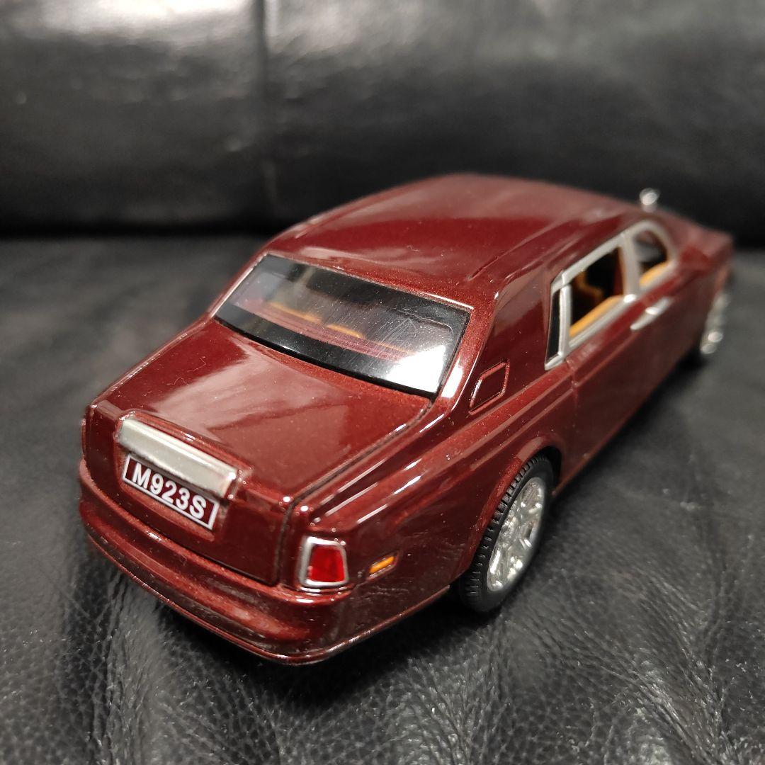 ロールスロイス ミニカー バーガンディ