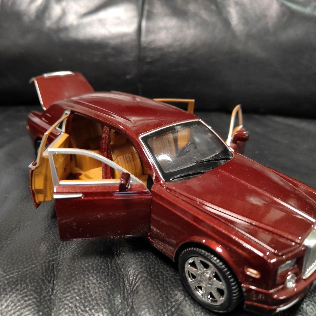 ロールスロイス ミニカー バーガンディ