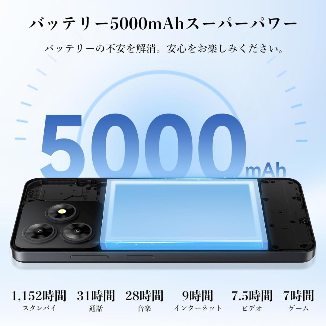 大特価！SIMフリー スマホ Android15 18GB+256GB+2TB
