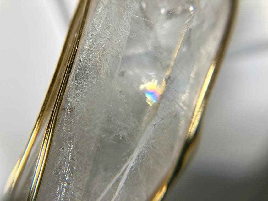 高品質 レムリアンクリスタルピュアレイ ペンダントトップ◇