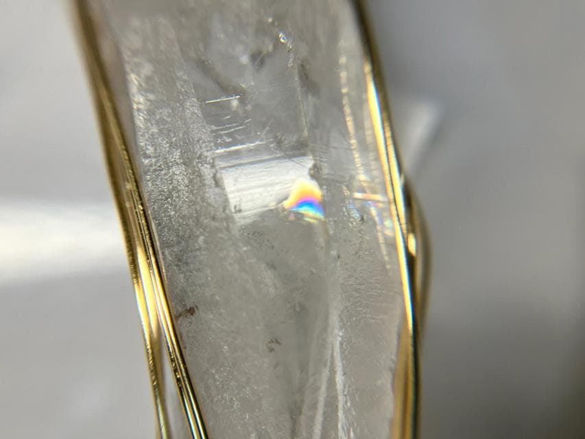 高品質 レムリアンクリスタルピュアレイ ペンダントトップ◇