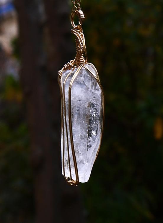 高品質 レムリアンクリスタルピュアレイ ペンダントトップ◇