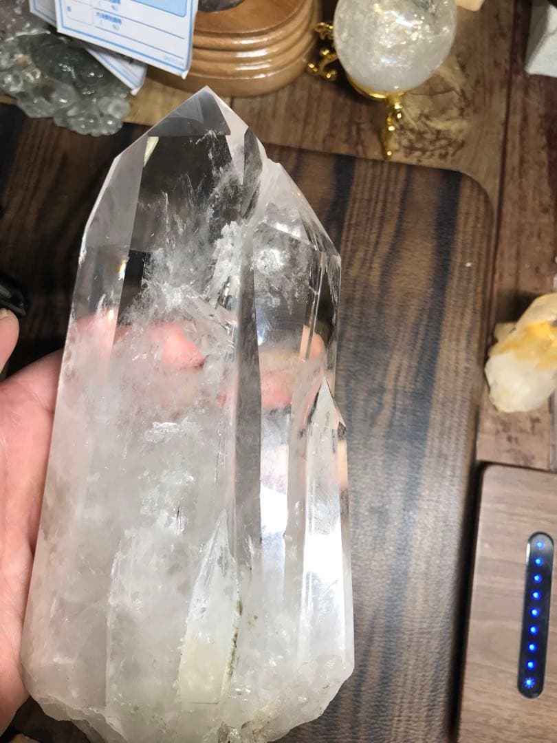 ブラジル産 水晶原石、特大サイズ