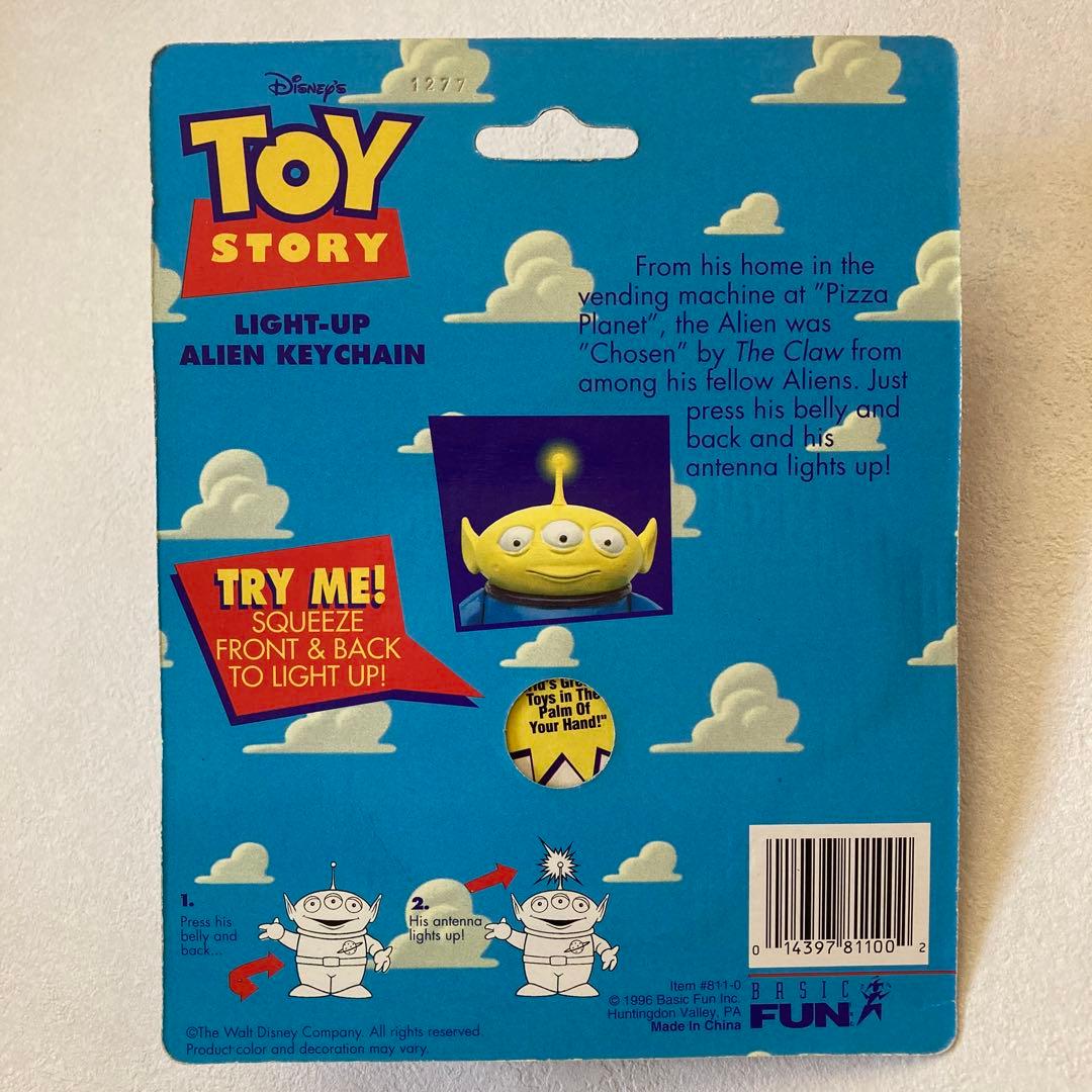 ディズニー　トイストーリー　リトルグリーンメン　スリンキー　キーホルダー