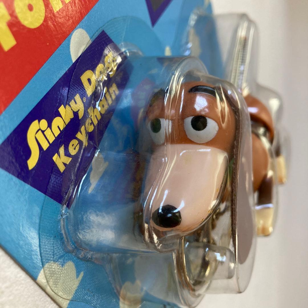 ディズニー　トイストーリー　リトルグリーンメン　スリンキー　キーホルダー
