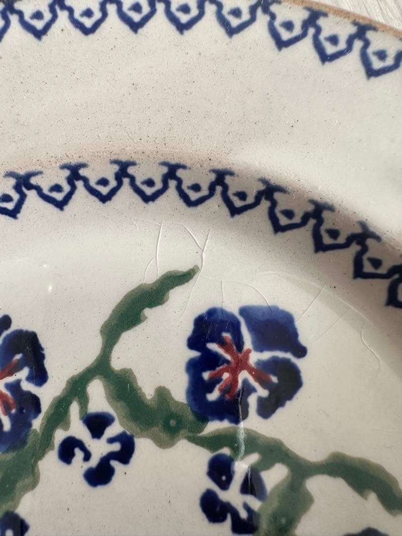 アイルランド製プレート瓶セット花柄ヴィンテージ あちゃちゅむアッシュペー