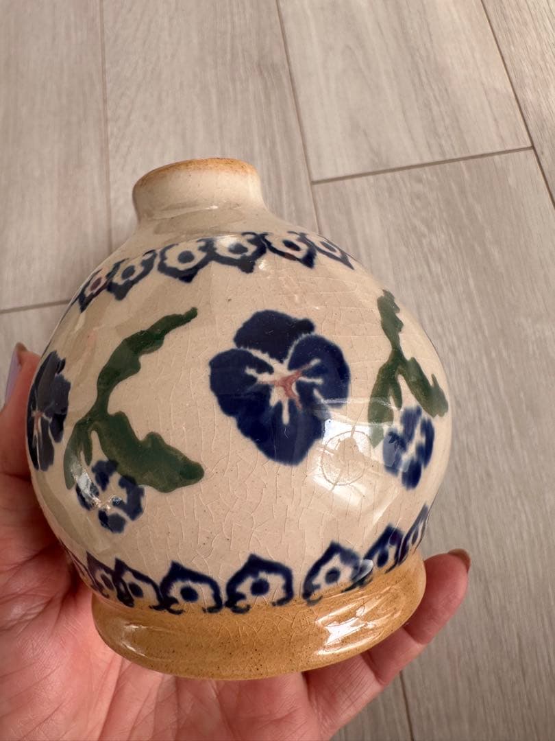 アイルランド製プレート瓶セット花柄ヴィンテージ あちゃちゅむアッシュペー