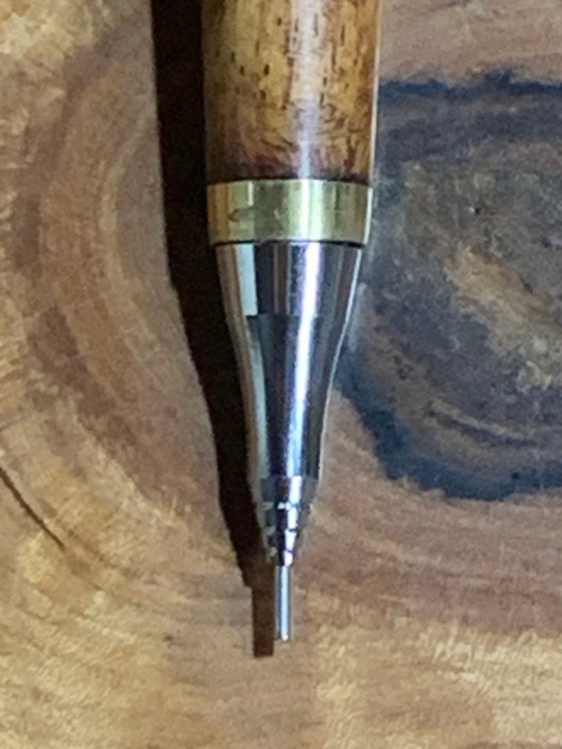 ペンテル　オレンズシャープペンシル0.5mm改 花梨玉杢